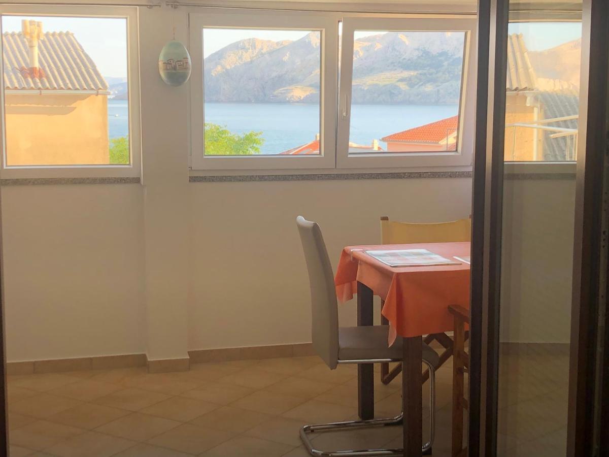 Studio Neven With Sea View Baška Εξωτερικό φωτογραφία